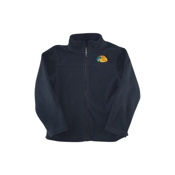 Bass Pro Shops Black Fleece Full Zip Jacket Kids’ Medium - Picture 1 of 3